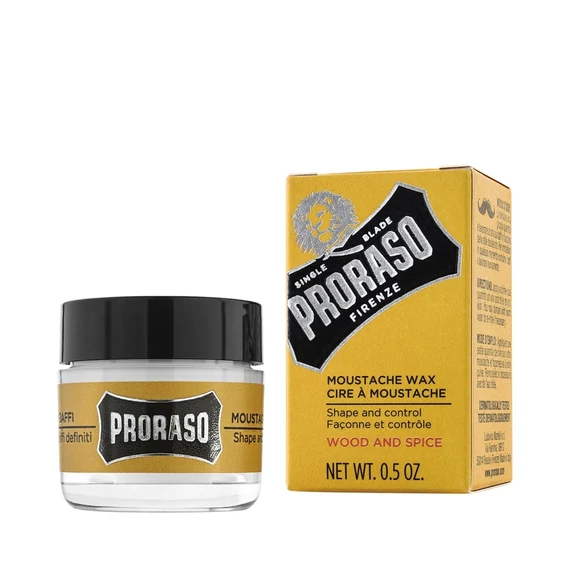 Proraso Wood and Spice Bajusz wax - 15 ml